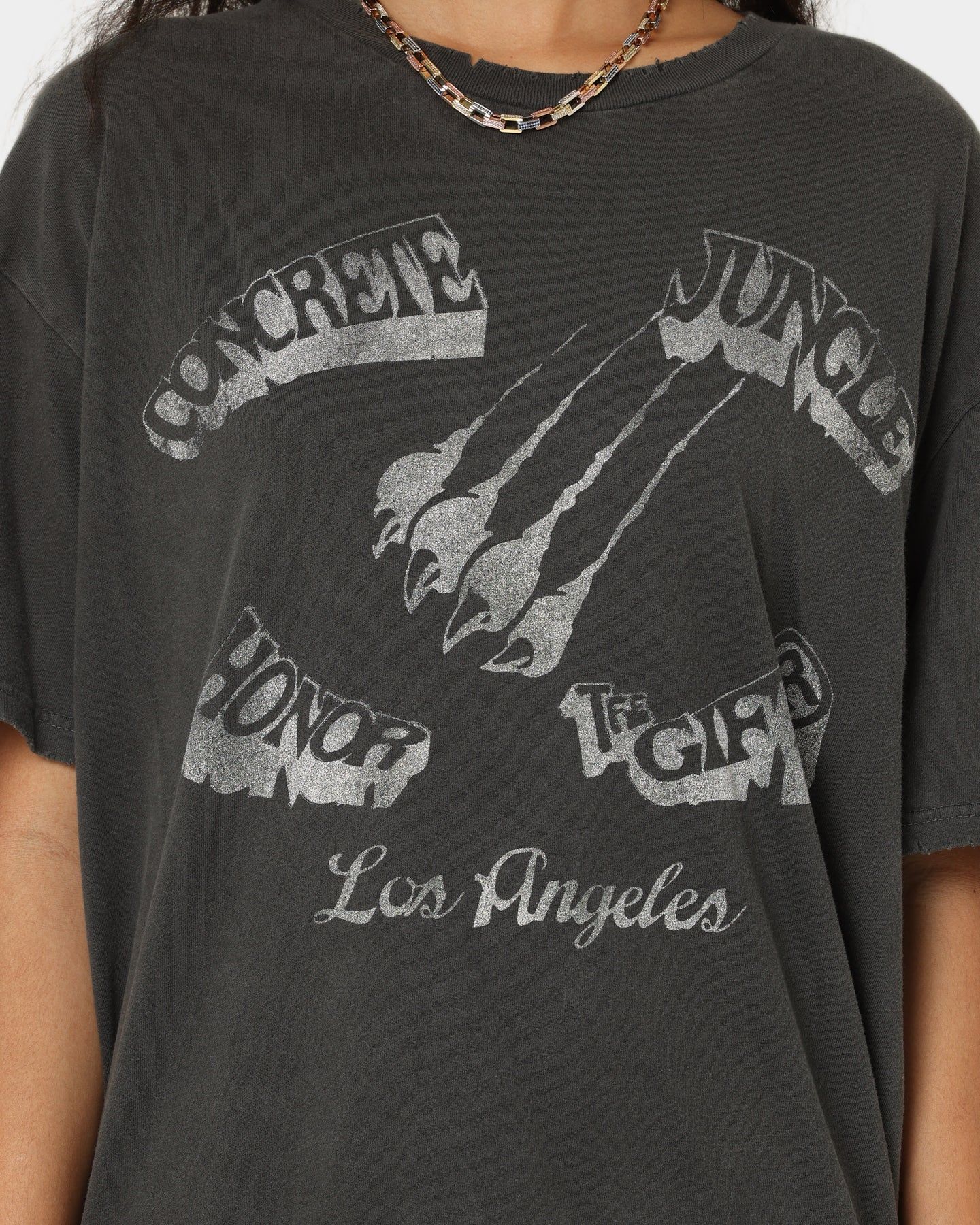 Honor The Gift Concrete Jungle T-Shirt Black sold by Culture Kings product image thumbnail 4