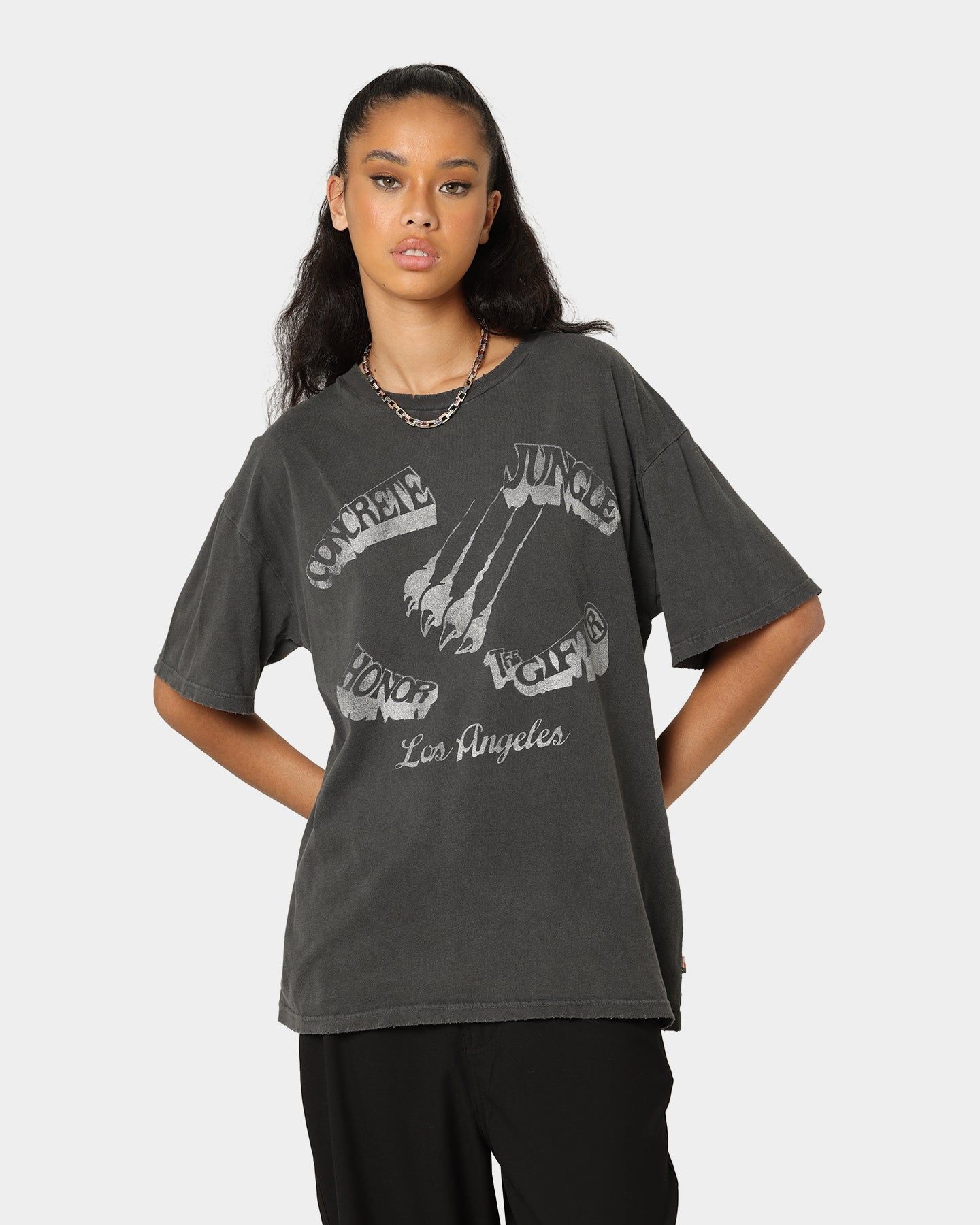 Honor The Gift Concrete Jungle T-Shirt Black sold by Culture Kings