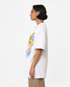 American Thrift X Cartoon Network Pinky & The Brain Heavyweight Vintage T-Shirt White sold by Culture Kings