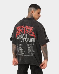 Loiter X The Anti Order Anti Tour Vintage T-Shirt Vintage Wash sold by Culture Kings