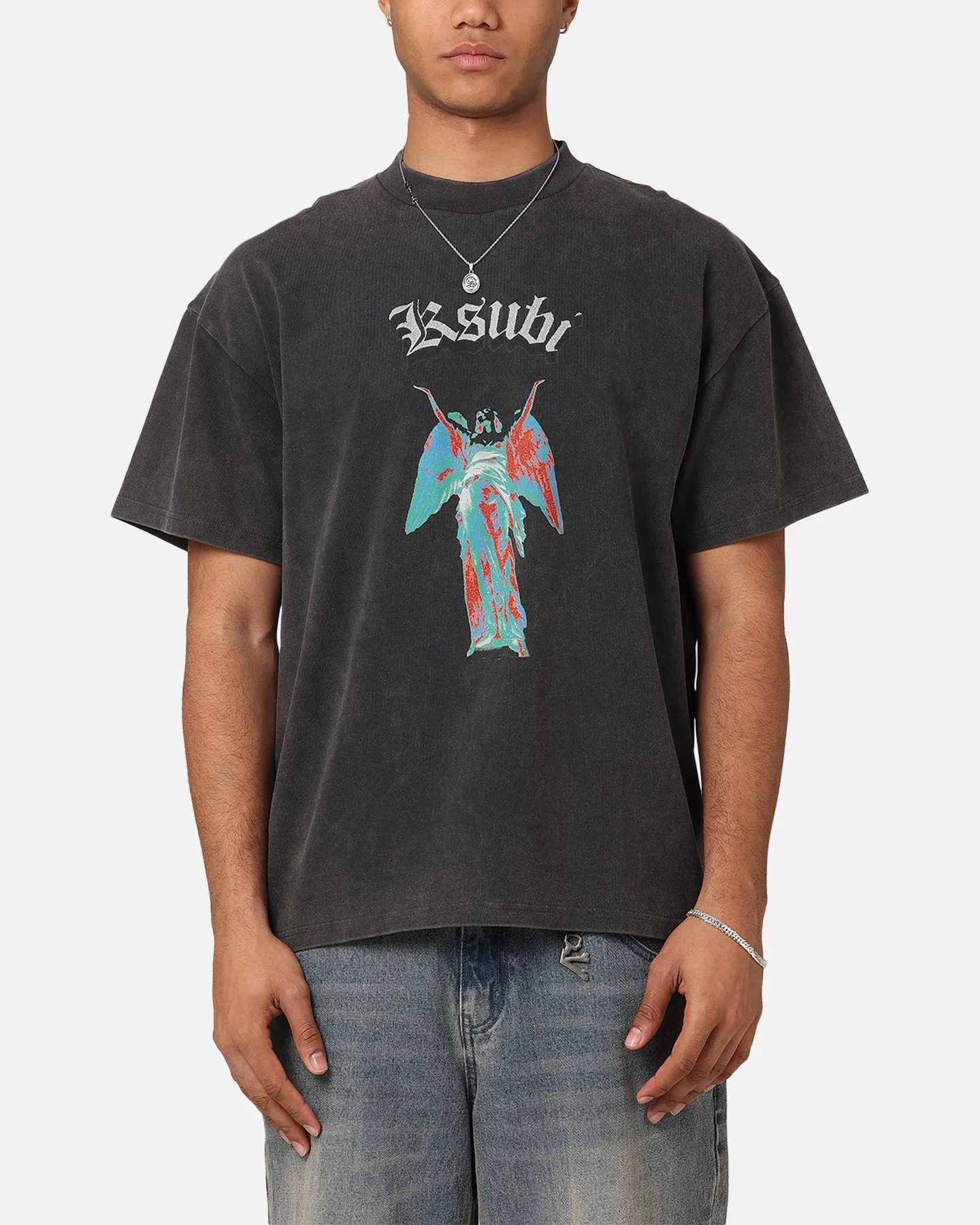 Ksubi Angelik Ekcess T-Shirt Black sold by Culture Kings