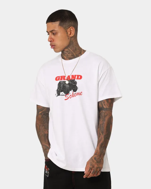 Grand Scheme 4WD T-Shirt White sold by Culture Kings