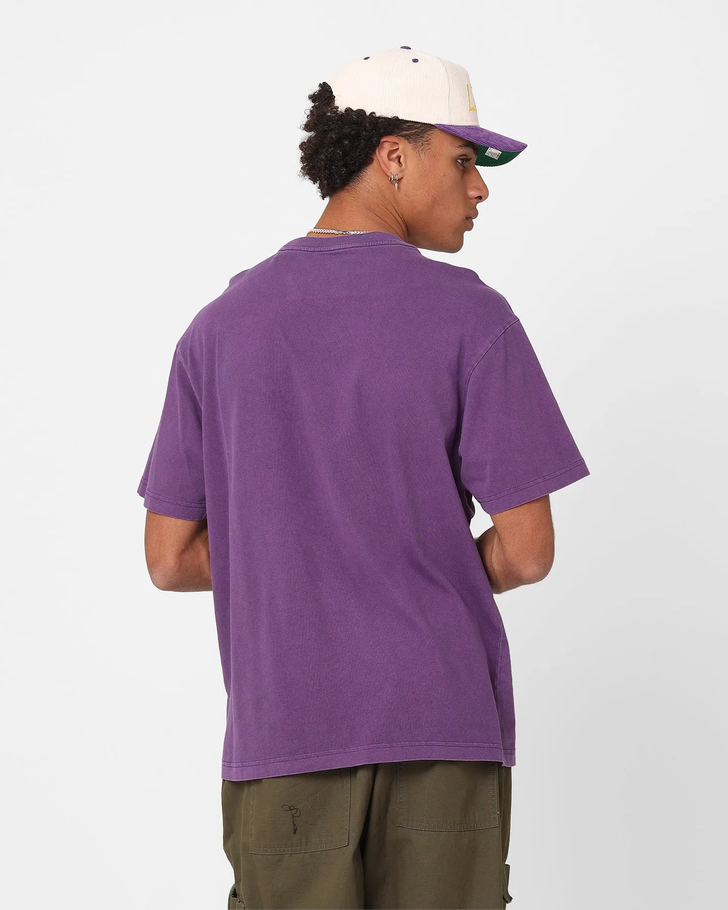 Mitchell & Ness Los Angeles Lakers Highway Logo T-Shirt Lakers Purple sold by Culture Kings product image thumbnail 4