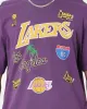 Mitchell & Ness Los Angeles Lakers Highway Logo T-Shirt Lakers Purple sold by Culture Kings