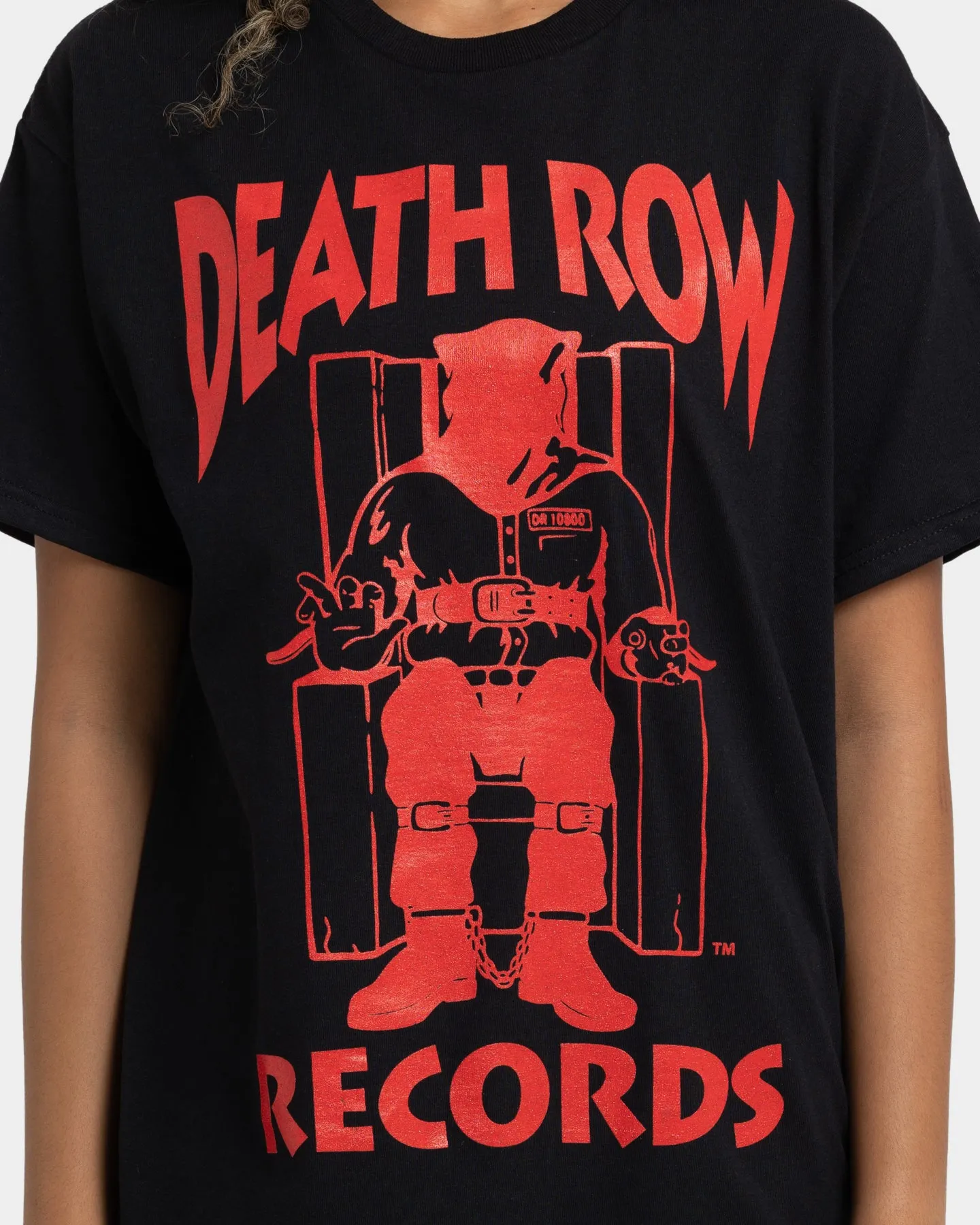 Death Row Records The Chair T-Shirt Black/Red sold by Culture Kings product image thumbnail 3