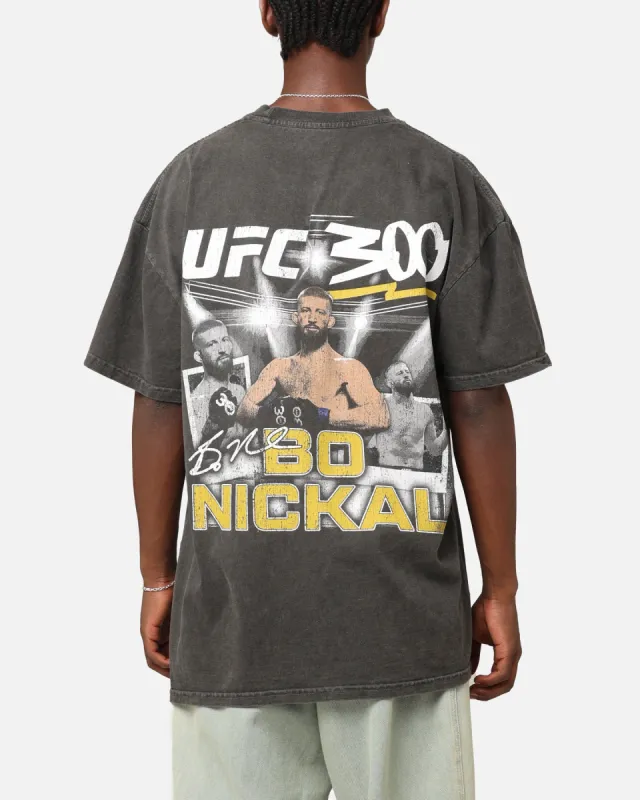 UFC By Culture Kings Bo Nickal 300 Heavyweight T-Shirt Black Wash sold by Culture Kings