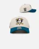 47 Brand Anaheim Ducks 'Wooly Offside DT' Sure Shot Snapback Natural/Dark Teal sold by Culture Kings