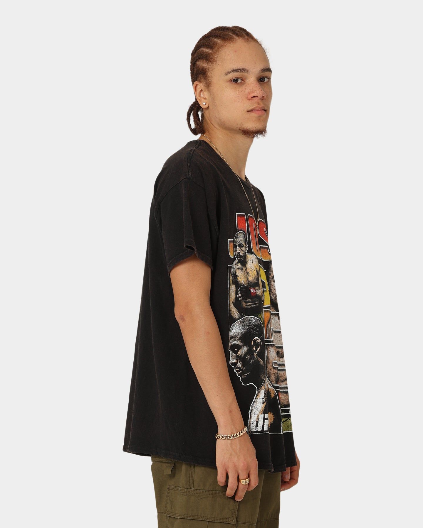 Goat Crew X UFC Jose Aldo Vintage T-Shirt Black Wash sold by Culture Kings product image thumbnail 5