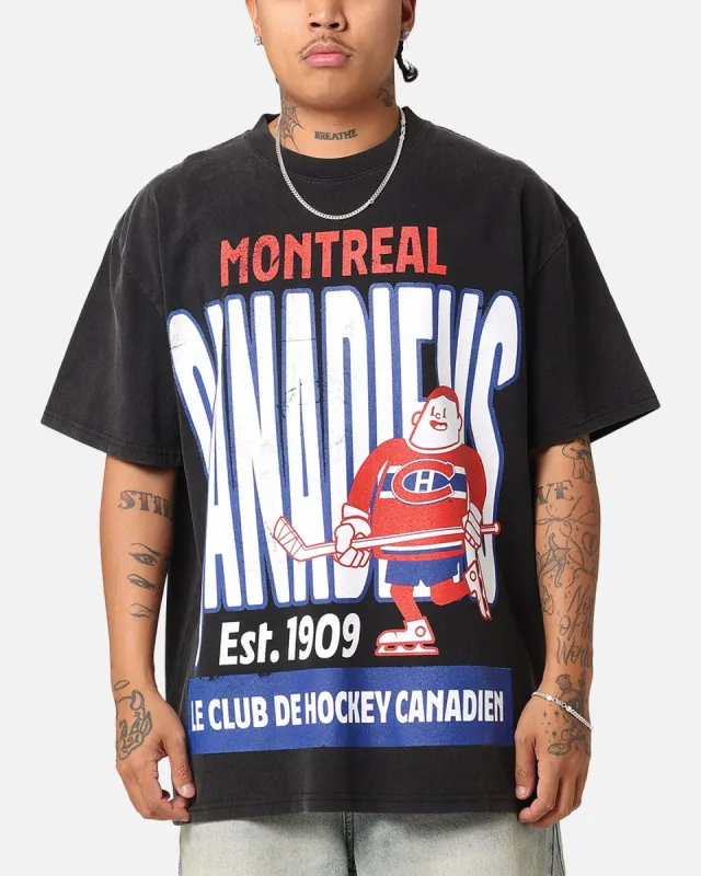 Culture Kings Montreal Canadiens Heavy T-Shirt Vintage Black made by Culture Kings