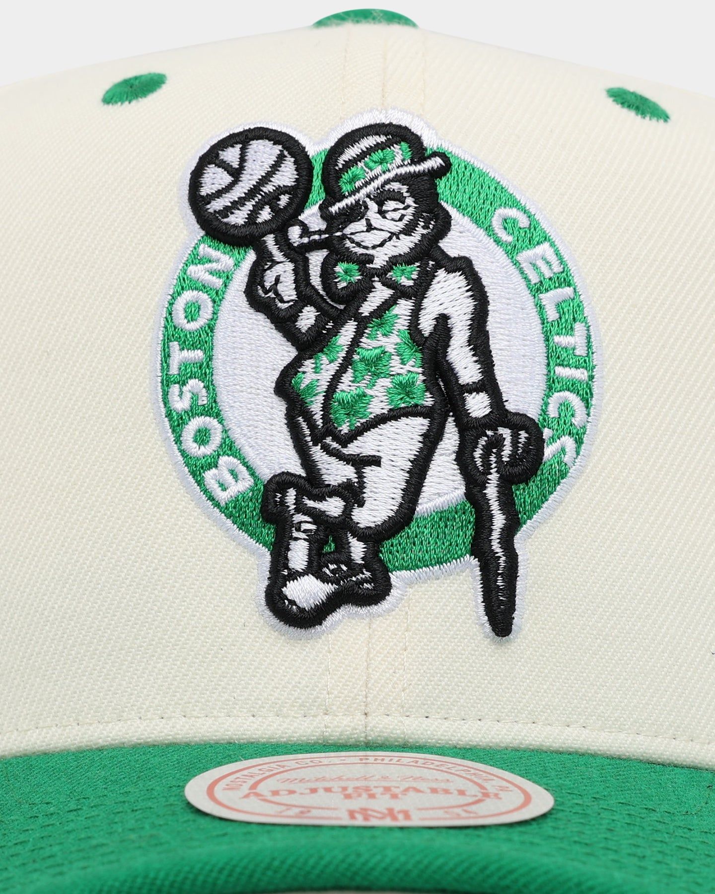 Mitchell & Ness Boston Celtics Go Team Go OG Snapback Vintage Cream sold by Culture Kings product image thumbnail 5
