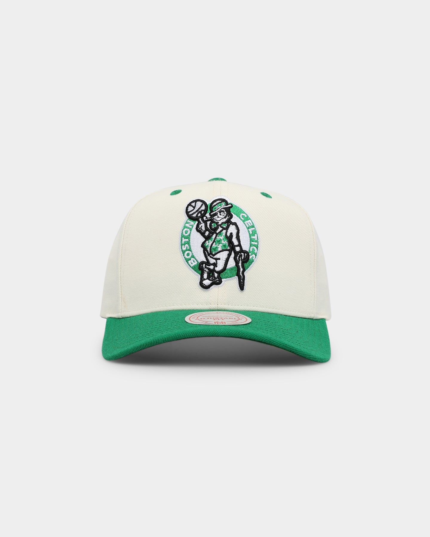 Mitchell & Ness Boston Celtics Go Team Go OG Snapback Vintage Cream sold by Culture Kings