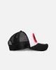 New Era Chicago Bulls 'Airbrush' 9FORTY A-Frame Trucker Snapback White/OTC sold by Culture Kings