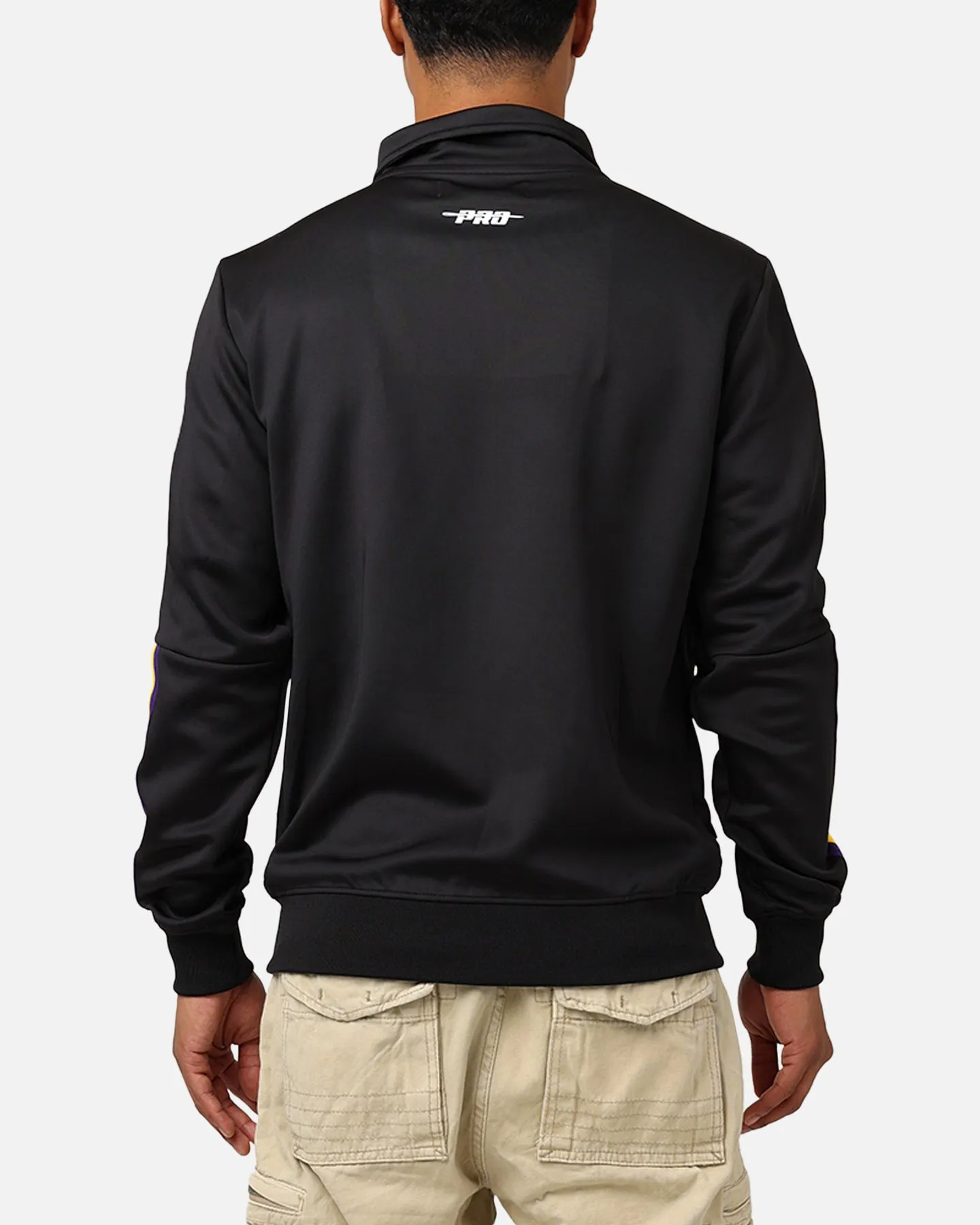 Pro Standard Los Angeles Lakers Fast Lane Track Jacket Black/Purple sold by Culture Kings product image thumbnail 2