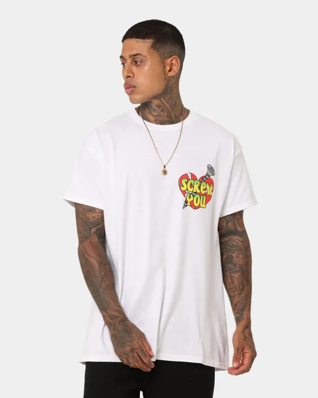 Grand Scheme Screw T-Shirt White sold by Culture Kings