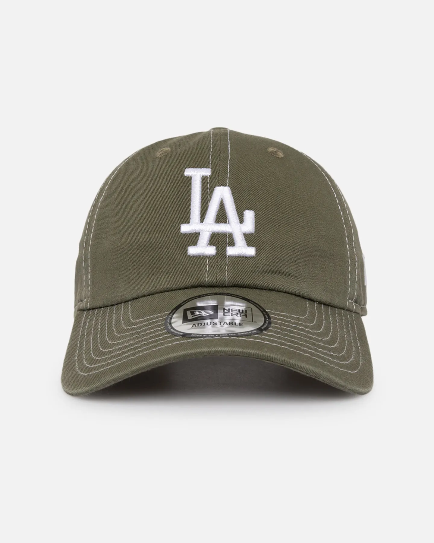 New Era Los Angeles Dodgers 'New Olive' 9FORTY Casual Strapback New Olive sold by Culture Kings