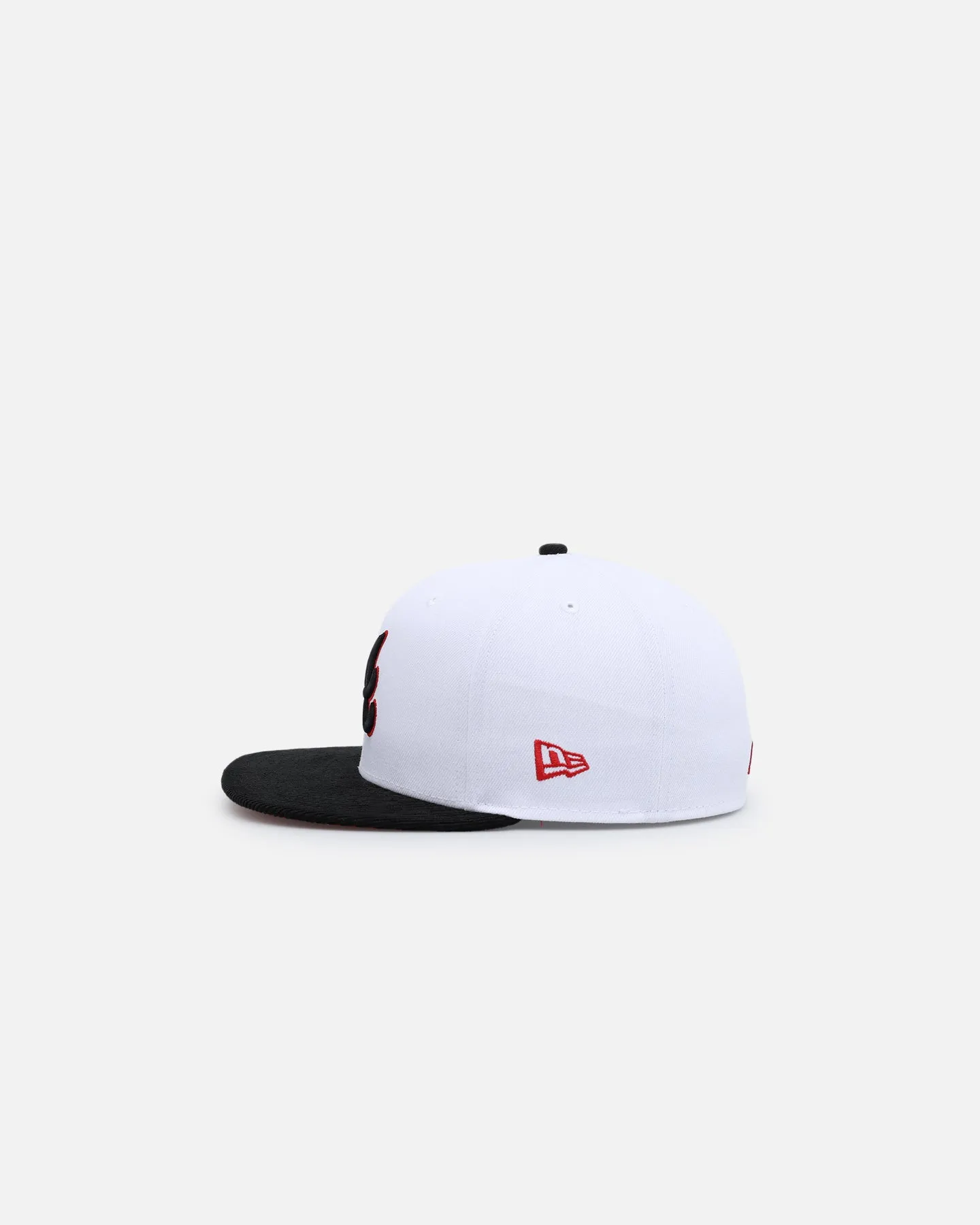 New Era Atlanta Braves 'Fire Red' 59FIFTY Fitted White/Black sold by Culture Kings product image thumbnail 4