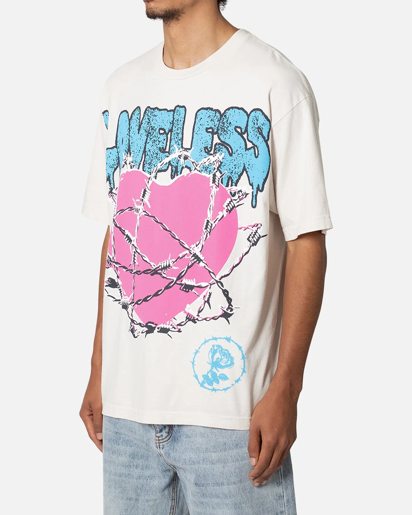 MNML Loveless T-Shirt Off White sold by Culture Kings product image thumbnail 2