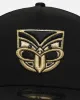 New Era New Zealand Warriors 9FORTY A-Frame Snapback Black/Gold sold by Culture Kings