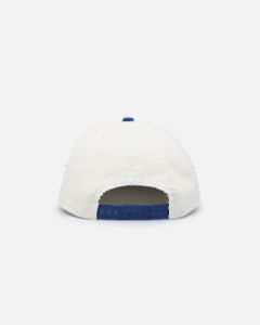 New Era Los Angeles Dodgers '2-Tone Corduroy' Golfer Snapback Chrome/Royal sold by Culture Kings