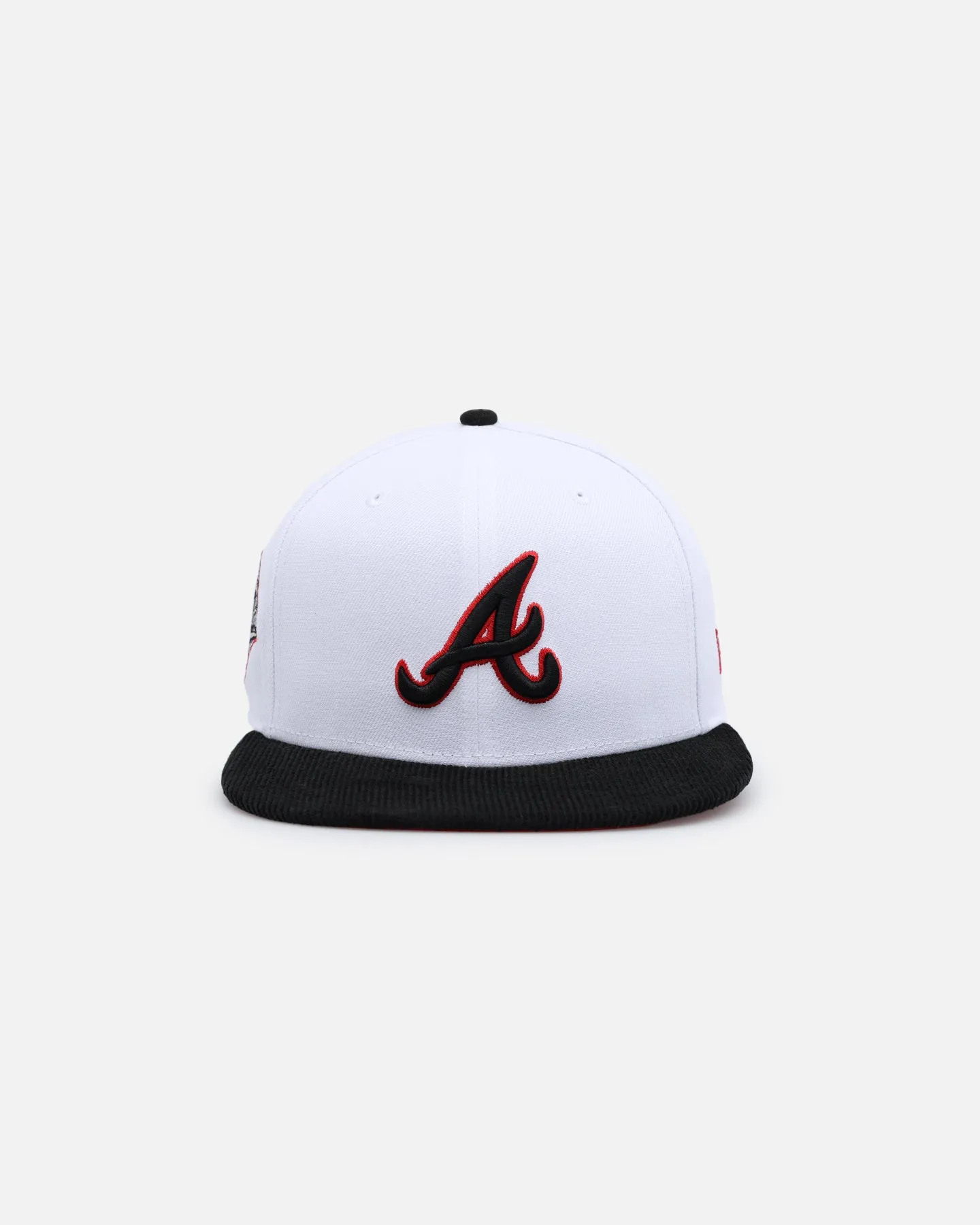 New Era Atlanta Braves 'Fire Red' 59FIFTY Fitted White/Black sold by Culture Kings product image thumbnail 5