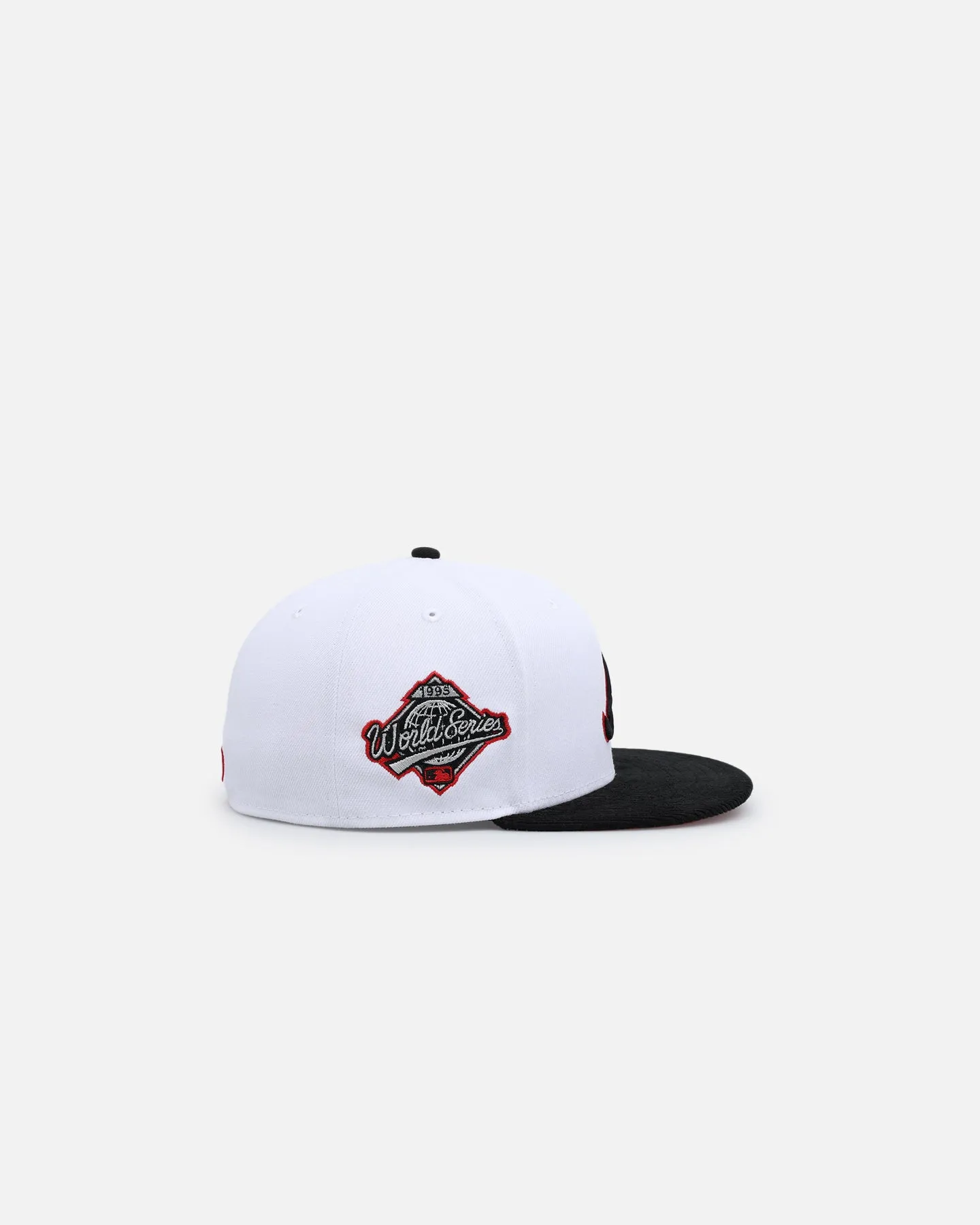 New Era Atlanta Braves 'Fire Red' 59FIFTY Fitted White/Black sold by Culture Kings product image thumbnail 3