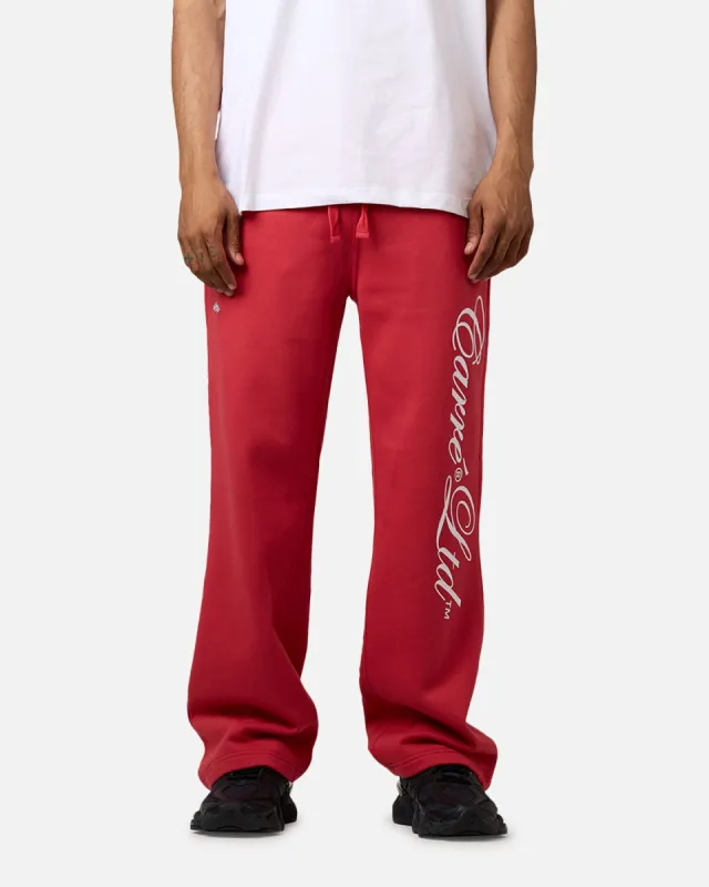 Carre Rosebud Baggy Trackpant Red sold by Culture Kings
