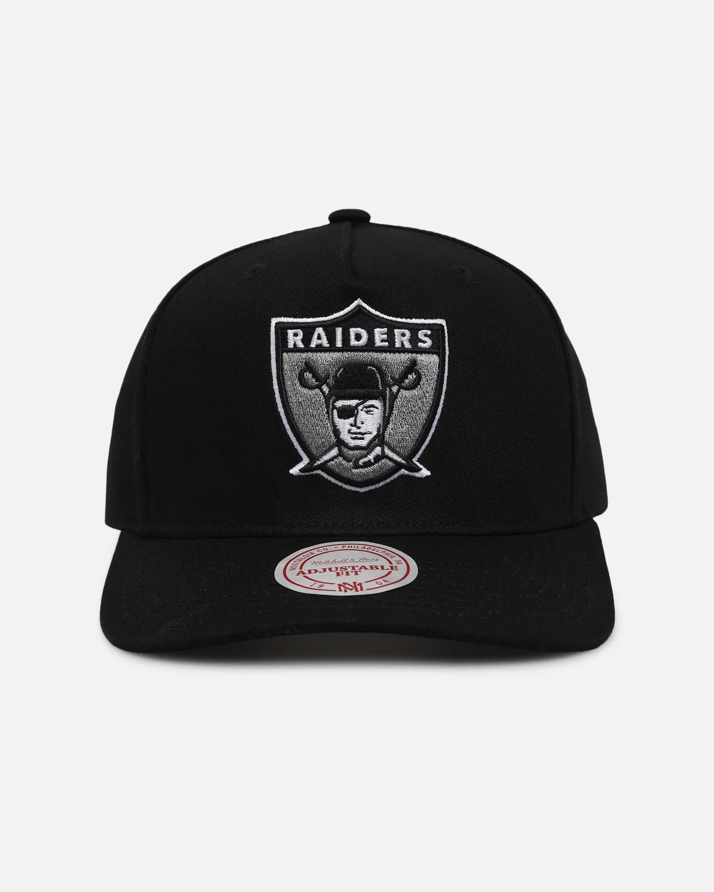 Mitchell & Ness Las Vegas Raiders Team Colour Logo MVP Snapback Black sold by Culture Kings