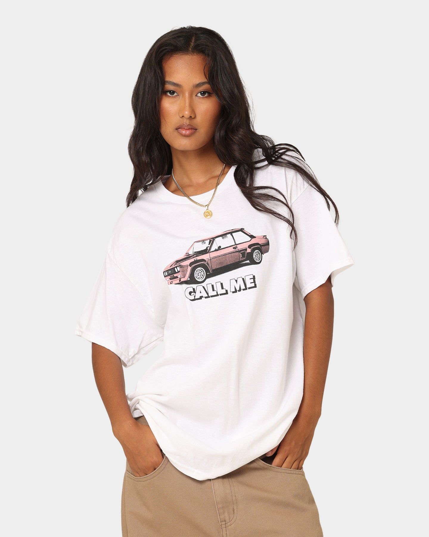 Goat Crew Call Me Vintage T-Shirt Off White sold by Culture Kings product image thumbnail 2