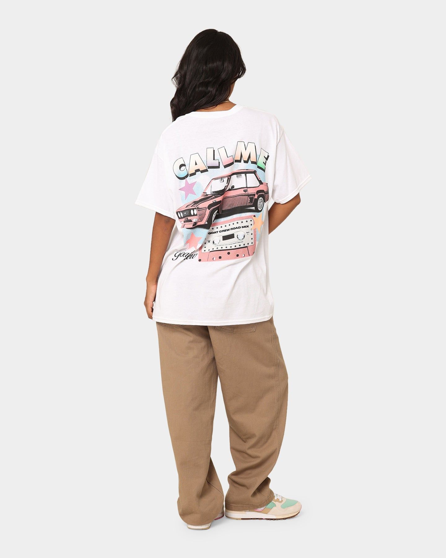 Goat Crew Call Me Vintage T-Shirt Off White sold by Culture Kings product image thumbnail 3