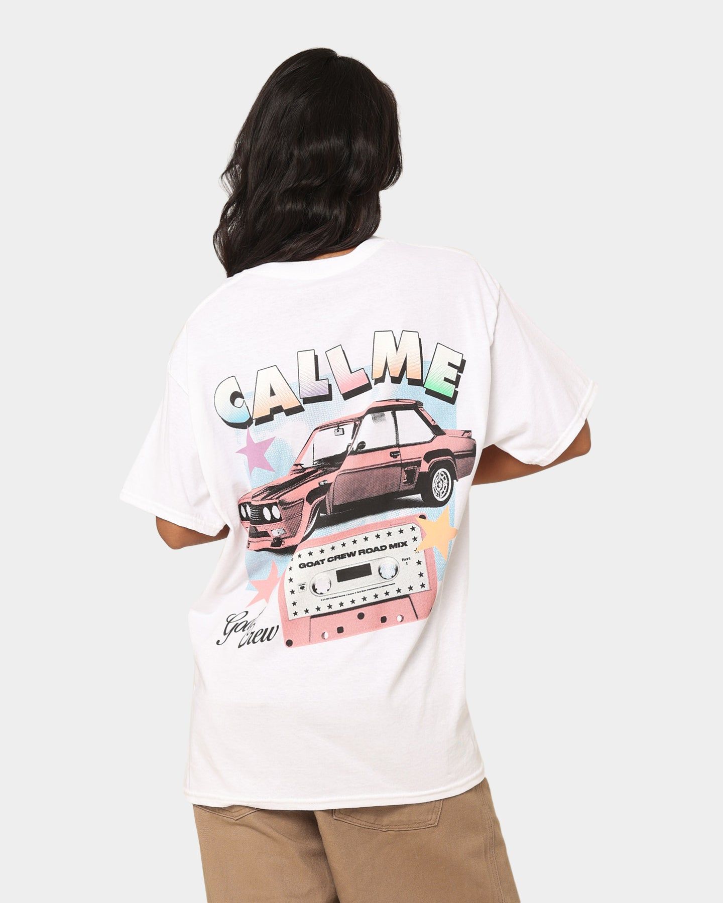 Goat Crew Call Me Vintage T-Shirt Off White sold by Culture Kings