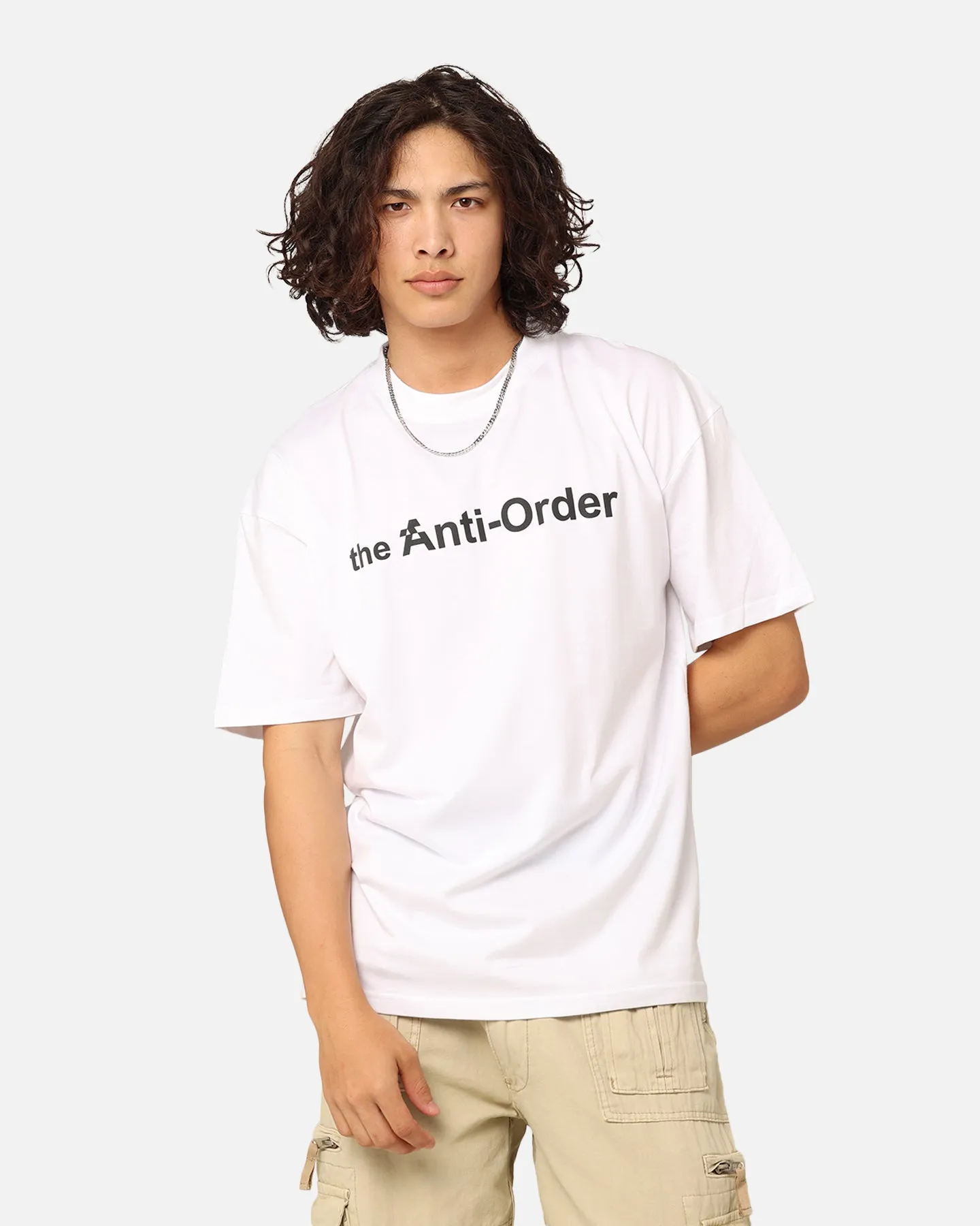 The Anti Order Logo T-Shirt White sold by Culture Kings