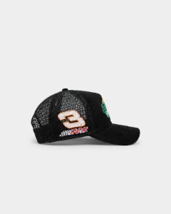 New Era X Nascar 9FORTY A-Frame Trucker Snapback Black sold by Culture Kings