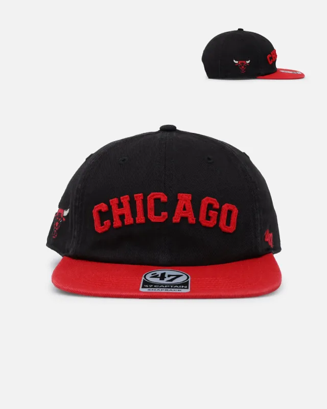 47 Brand Chicago Bulls 'Legacy 47 Captain RL' Club Legacy '47 Captain Snapback Black sold by Culture Kings