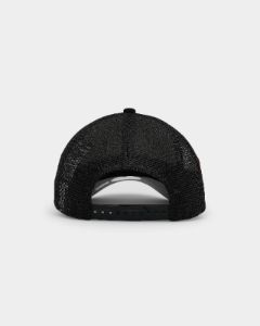 New Era X Nascar 9FORTY A-Frame Trucker Snapback Black sold by Culture Kings