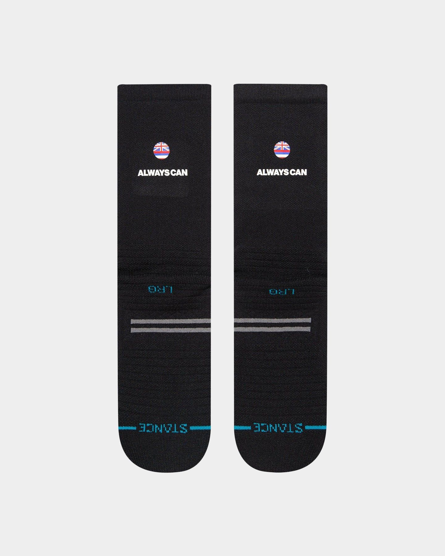 Stance Da Rulk Socks Black sold by Culture Kings product image thumbnail 2
