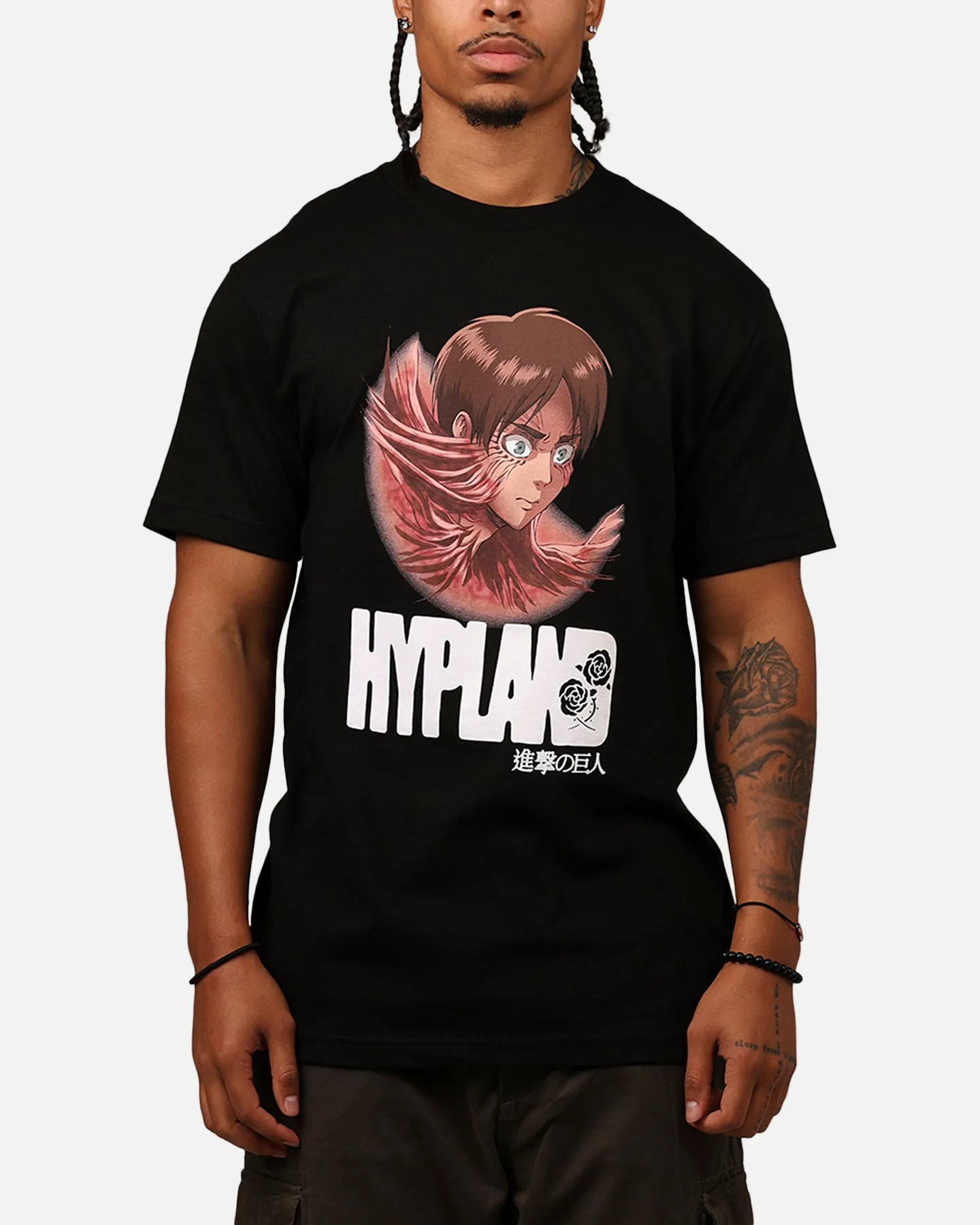 Hypland X Attack On Titan Erin Titan T-Shirt Black sold by Culture Kings