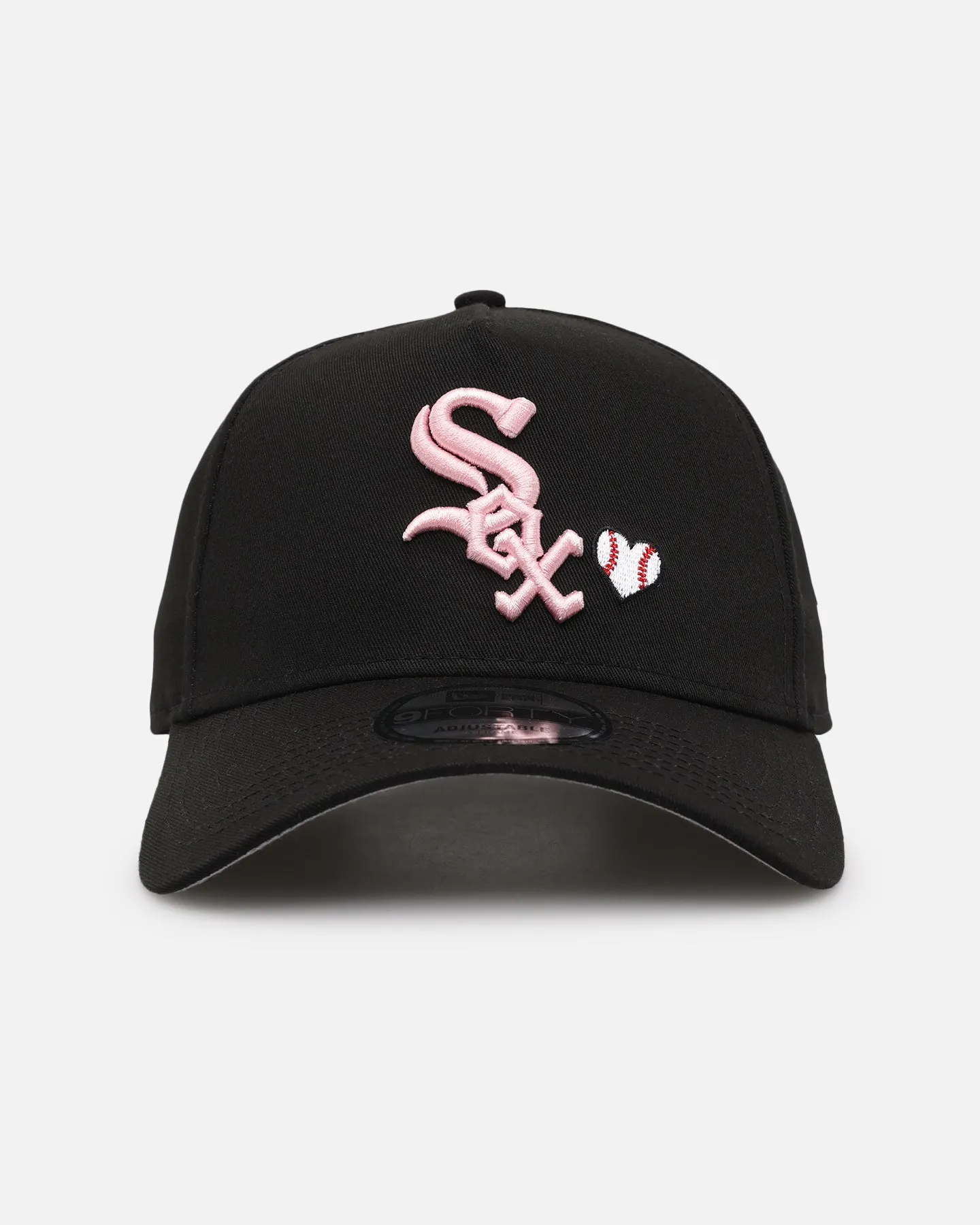 New Era Chicago White Sox 'Opening Day' 9FORTY A-Frame Snapback Black/Pink sold by Culture Kings