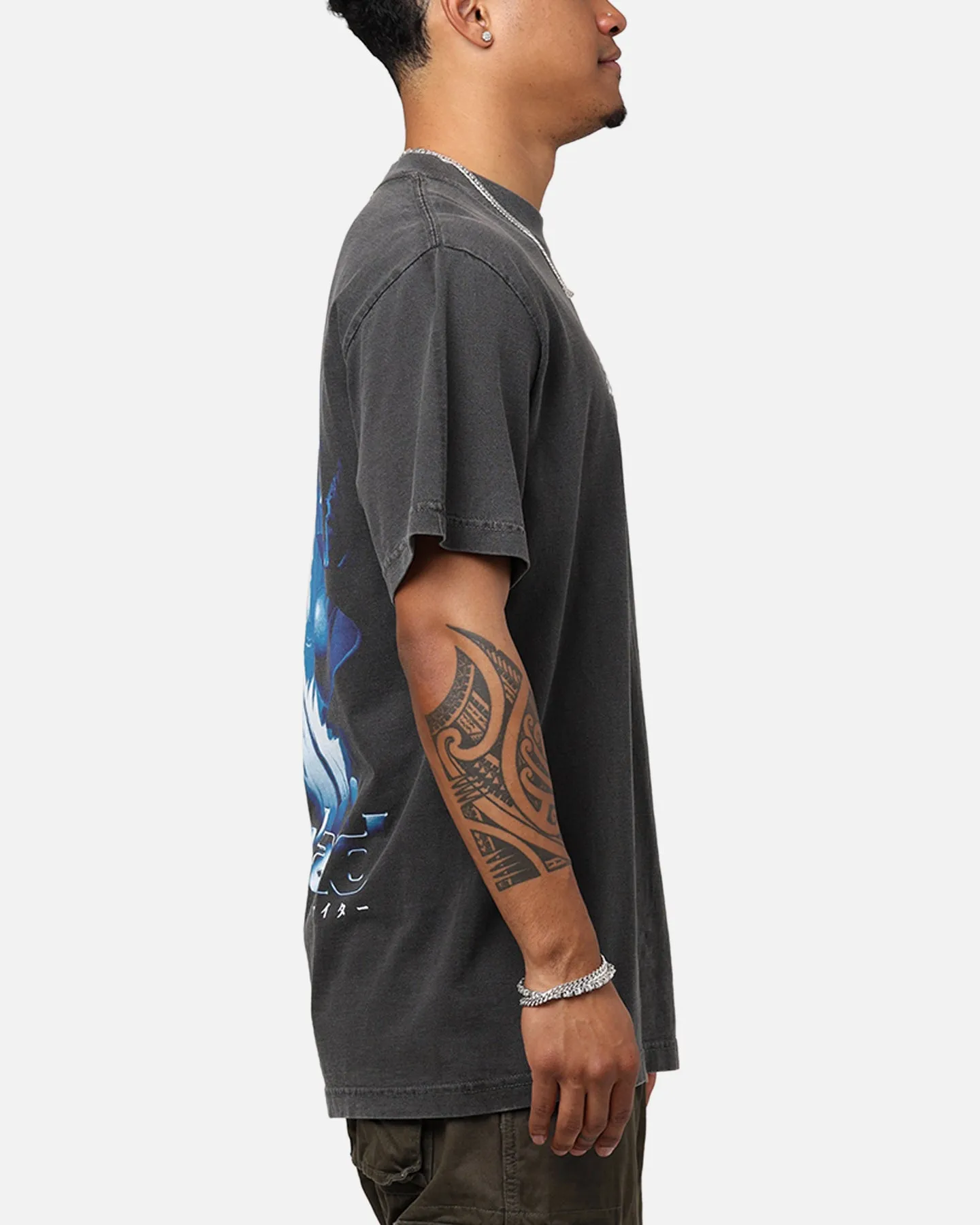Hypland X Street Fighter Staredown T-Shirt Washed Black sold by Culture Kings product image thumbnail 4