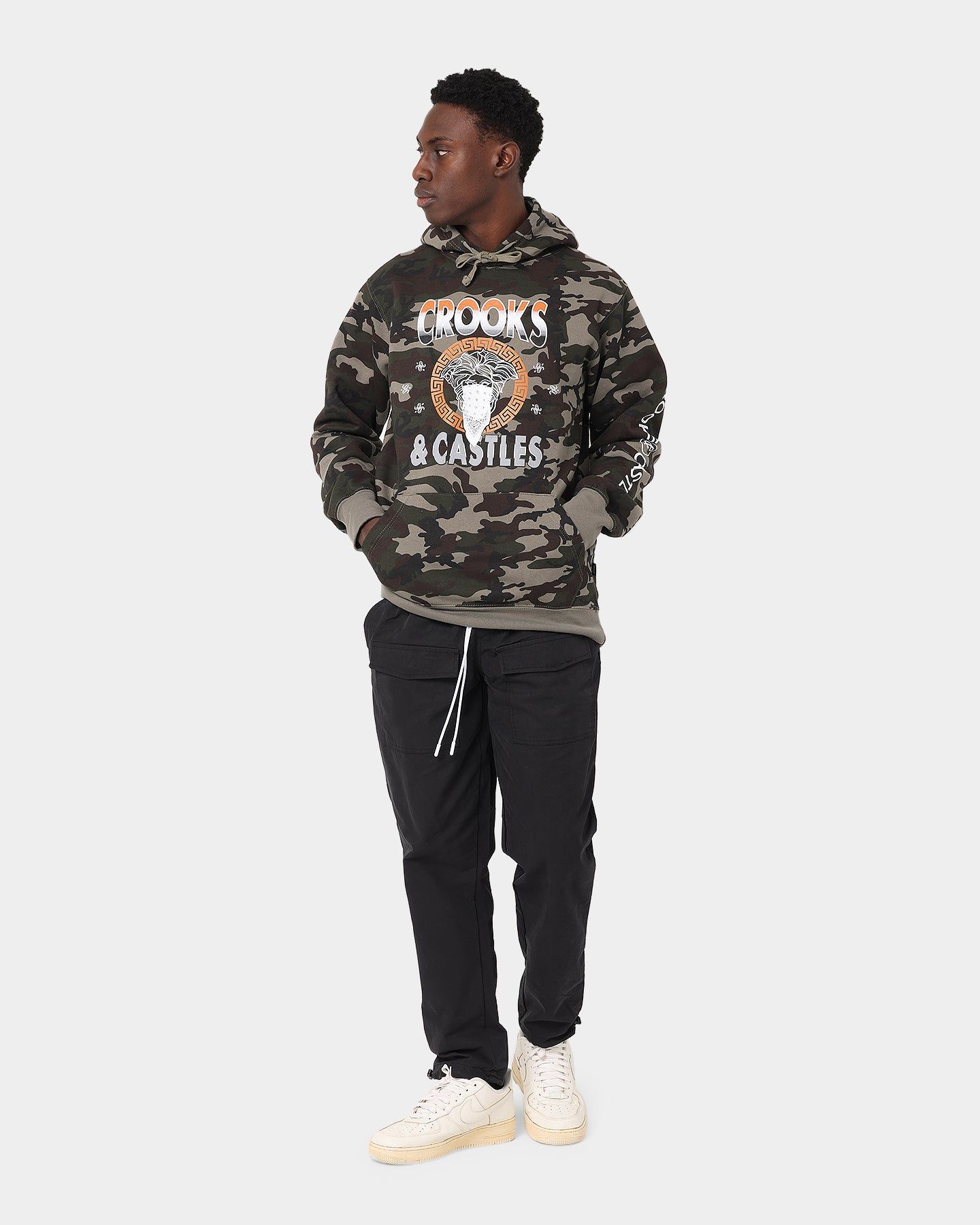 Crooks & Castles Legend Hoodie Camo sold by Culture Kings product image thumbnail 2