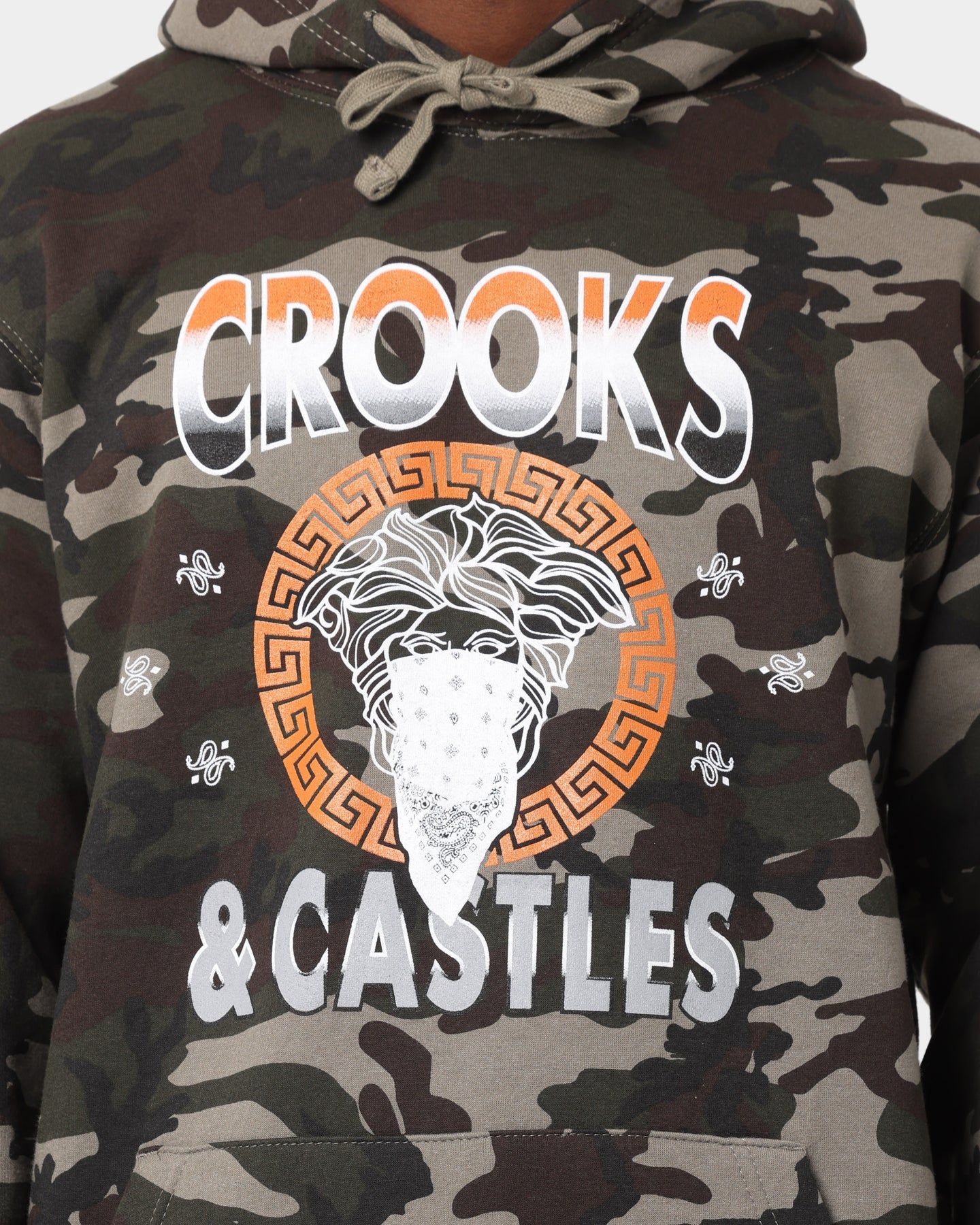 Crooks & Castles Legend Hoodie Camo sold by Culture Kings product image thumbnail 3