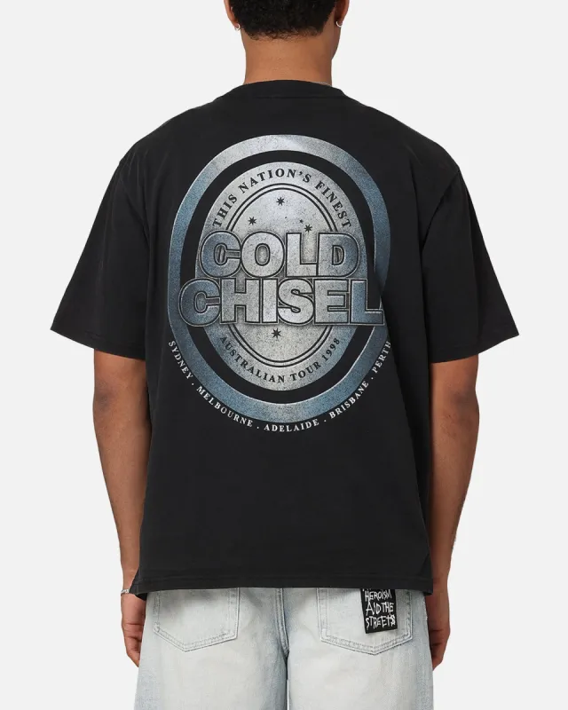 Cold Chisel Cold Chisel T-Shirt Washed Black made by Culture Kings