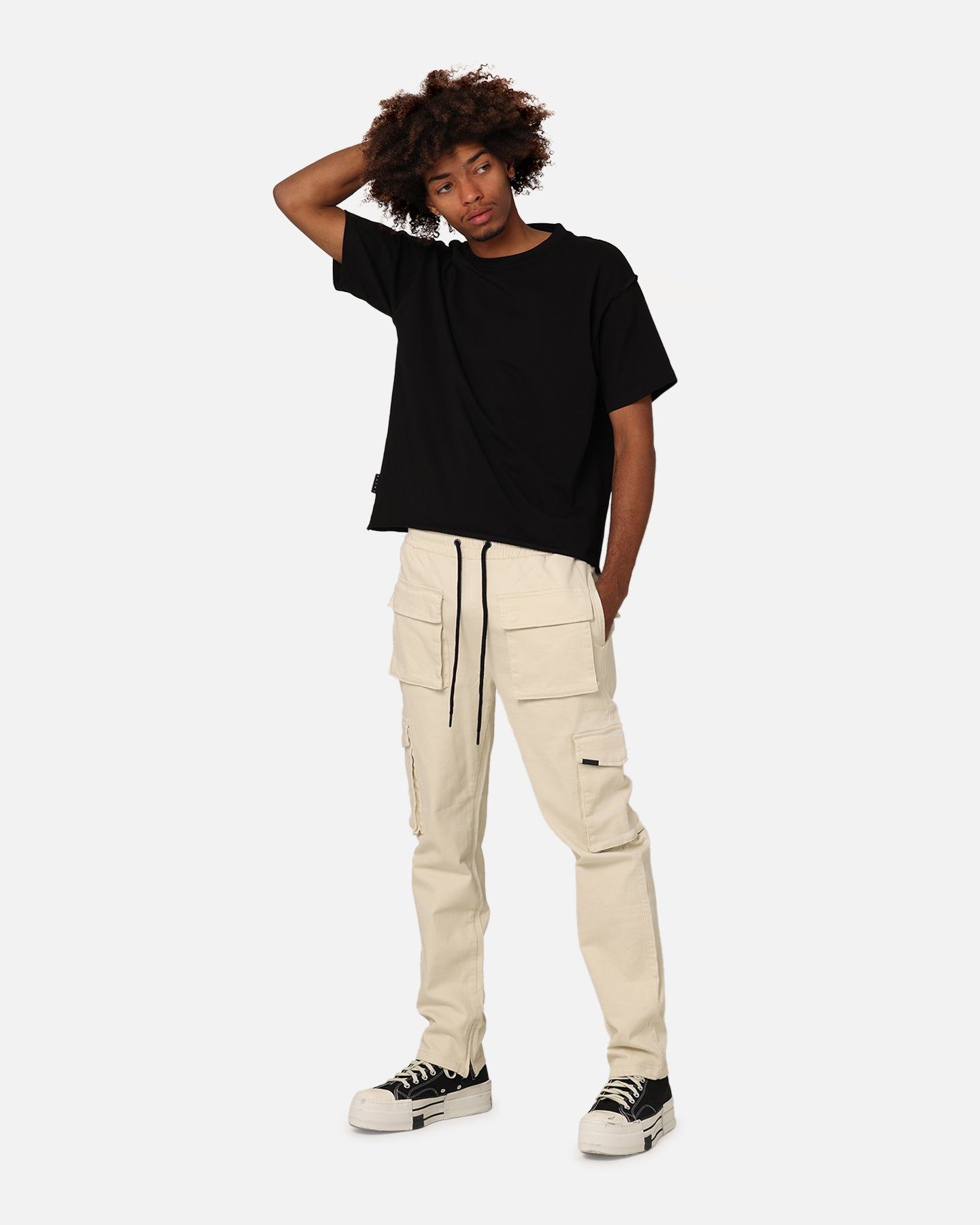 Saint Morta Lafayette Cropped T-Shirt Black sold by Culture Kings product image thumbnail 2