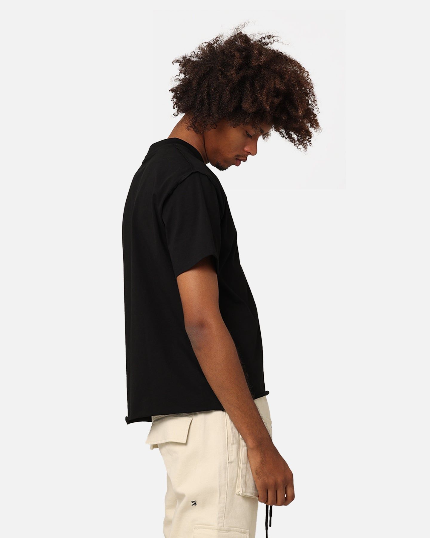 Saint Morta Lafayette Cropped T-Shirt Black sold by Culture Kings product image thumbnail 5