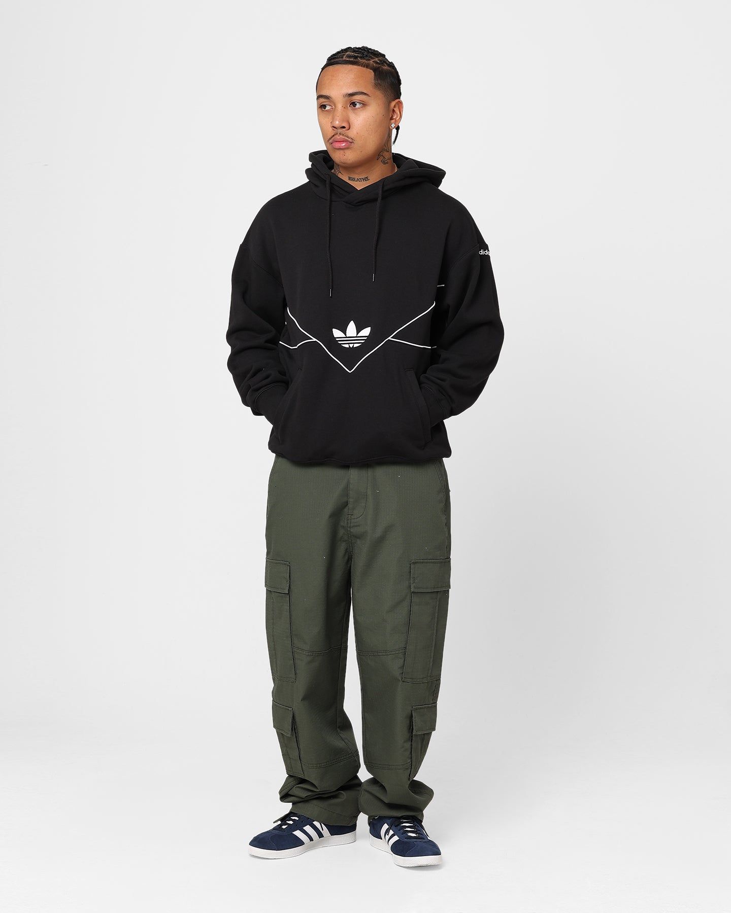 Adidas Adicolour Seasonal Archive Hoodie Ft Black sold by Culture Kings product image thumbnail 2