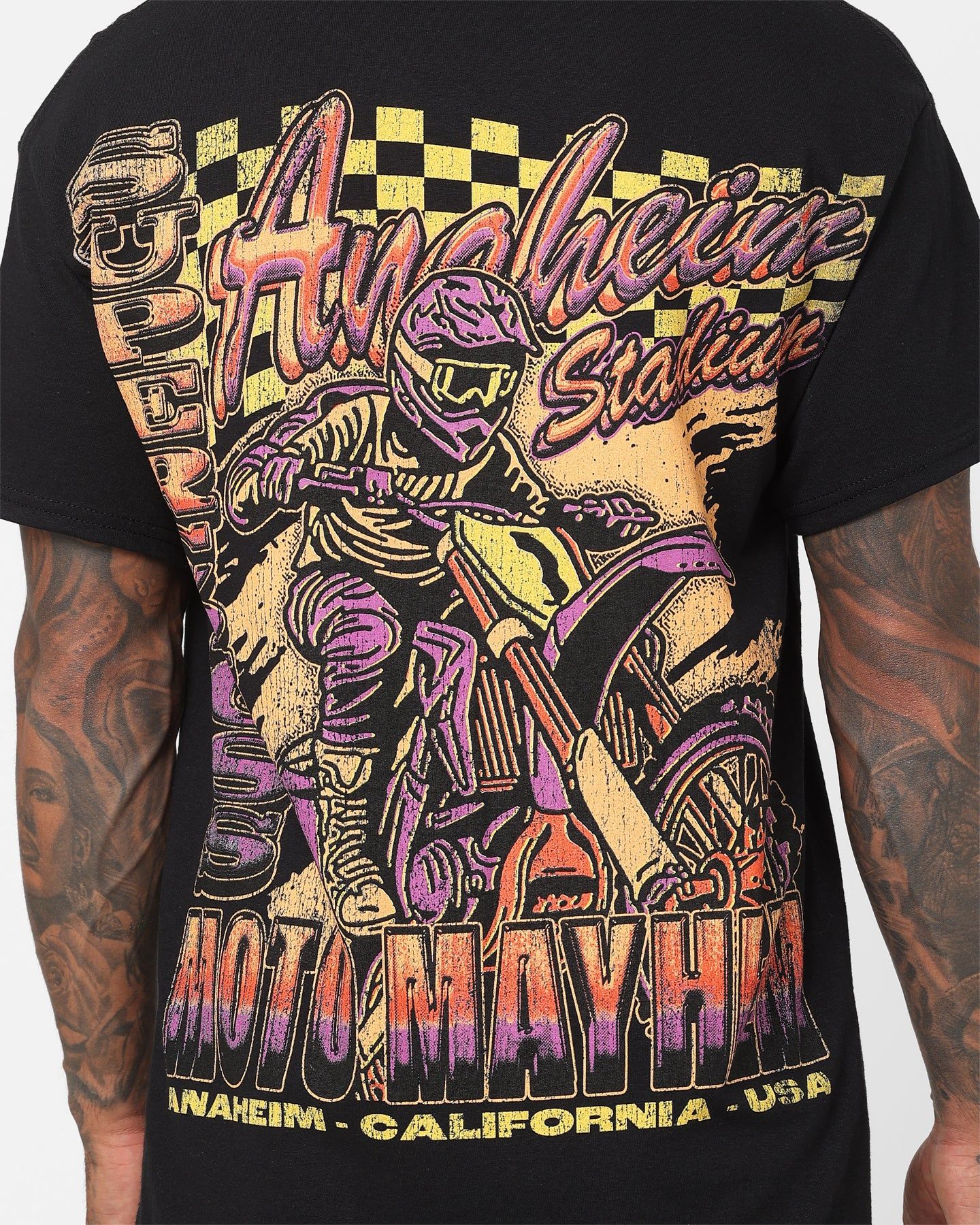 Goat Crew Moto Mayhem T-Shirt Black sold by Culture Kings product image thumbnail 5