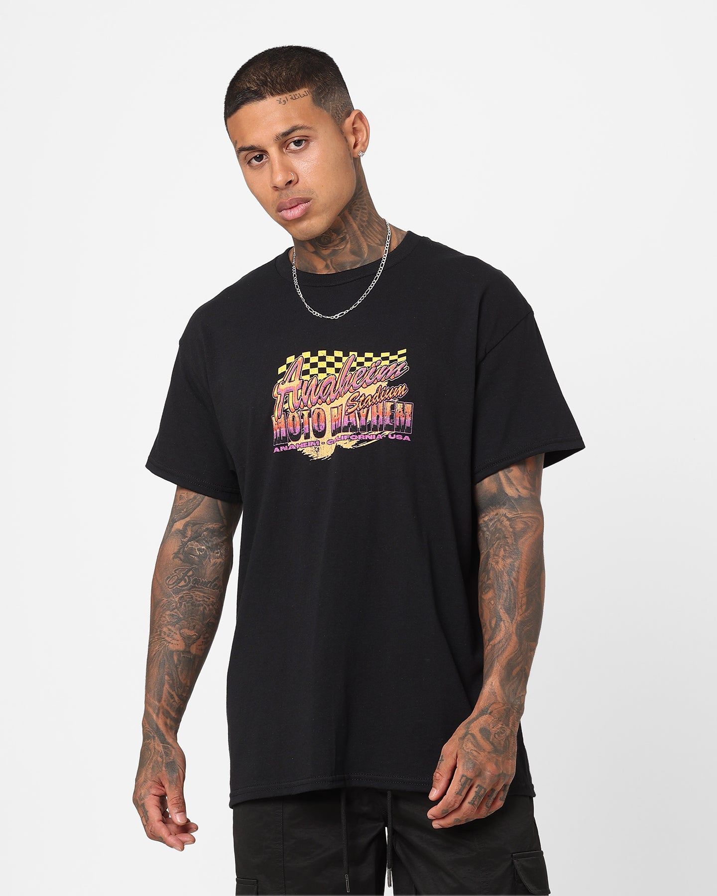 Goat Crew Moto Mayhem T-Shirt Black sold by Culture Kings product image thumbnail 2