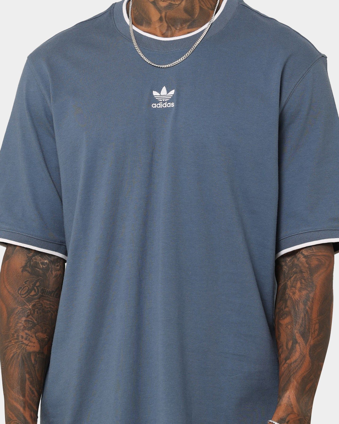 Adidas Essential Rekive T-Shirt Wonder Steel sold by Culture Kings product image thumbnail 3