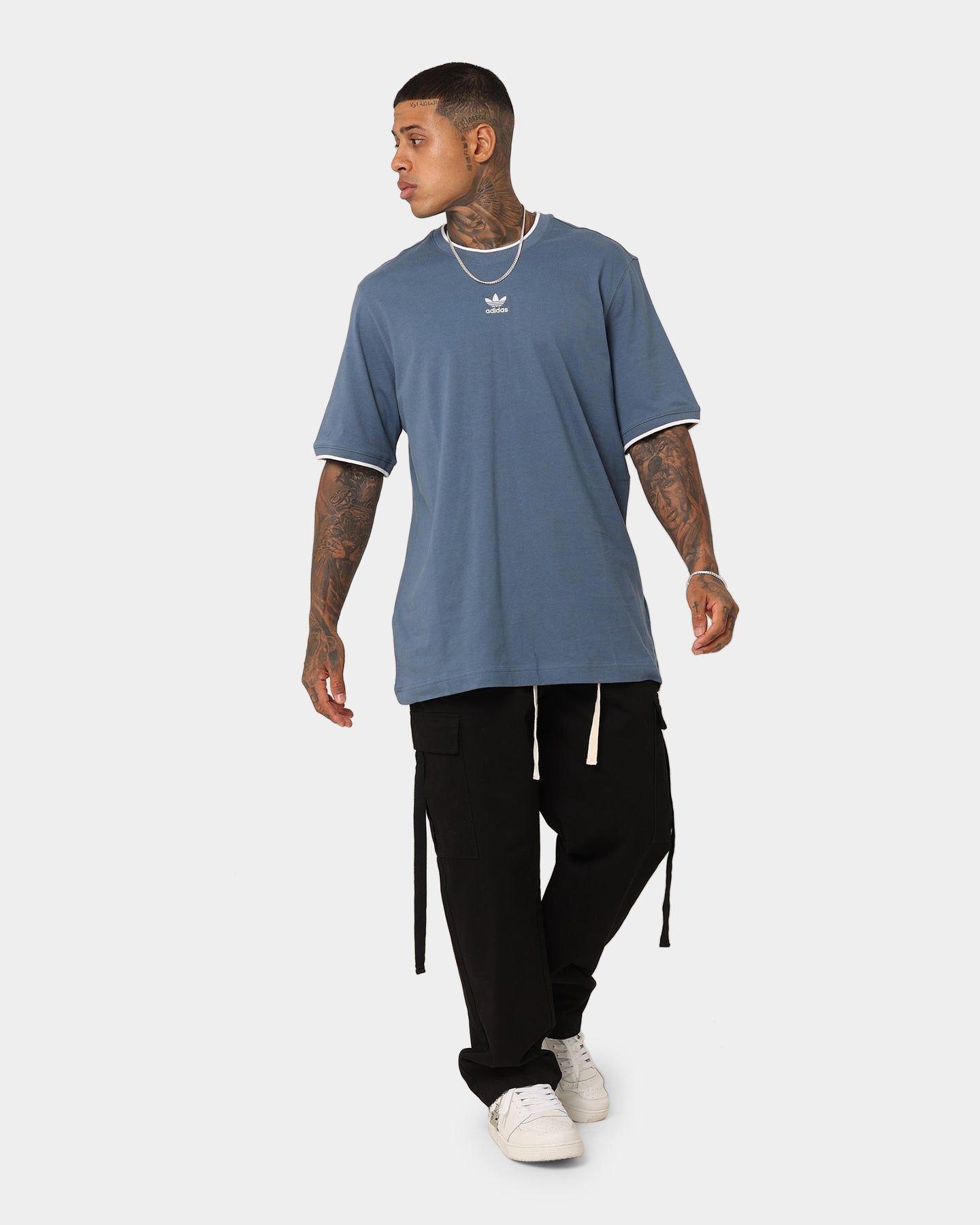 Adidas Essential Rekive T-Shirt Wonder Steel sold by Culture Kings product image thumbnail 2