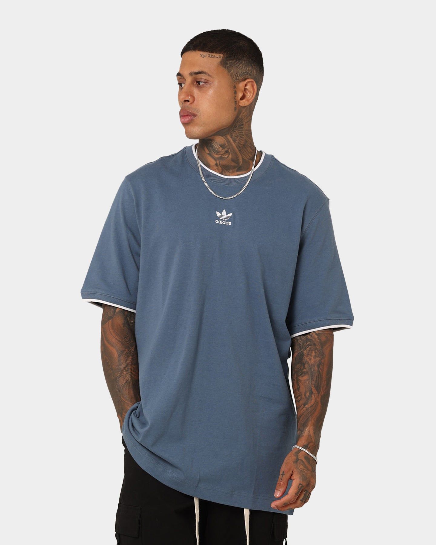 Adidas Essential Rekive T-Shirt Wonder Steel sold by Culture Kings