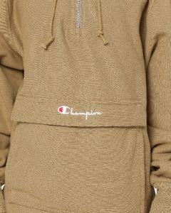 Champion Reverse Weave Boxy Anorak Hoodie Whole Wheat Khaki sold by Culture Kings
